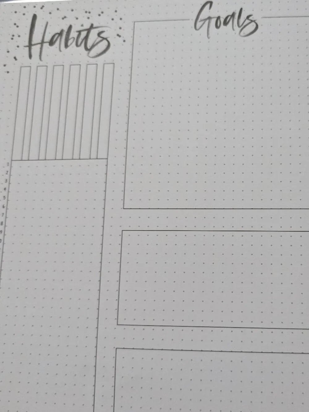 Happy Planner large tabbed notebook